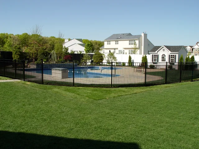 Aluminum Pool & Estate Fence in Miller Place, New York