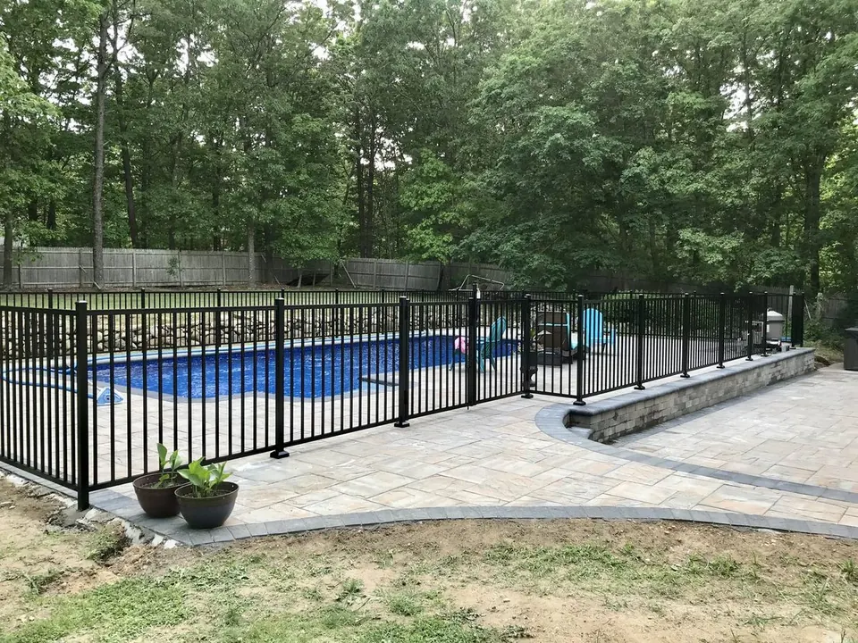 Aluminum Pool Fence pool fence option in Suffolk County