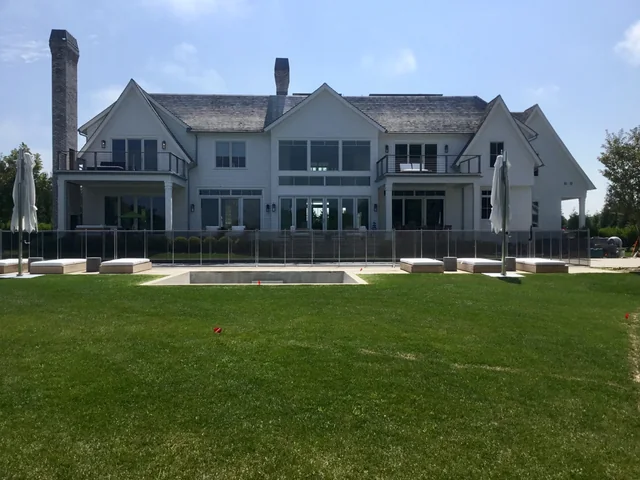 4' Guardian Vanishing Pool Fence — Hayground, Southampton, NY