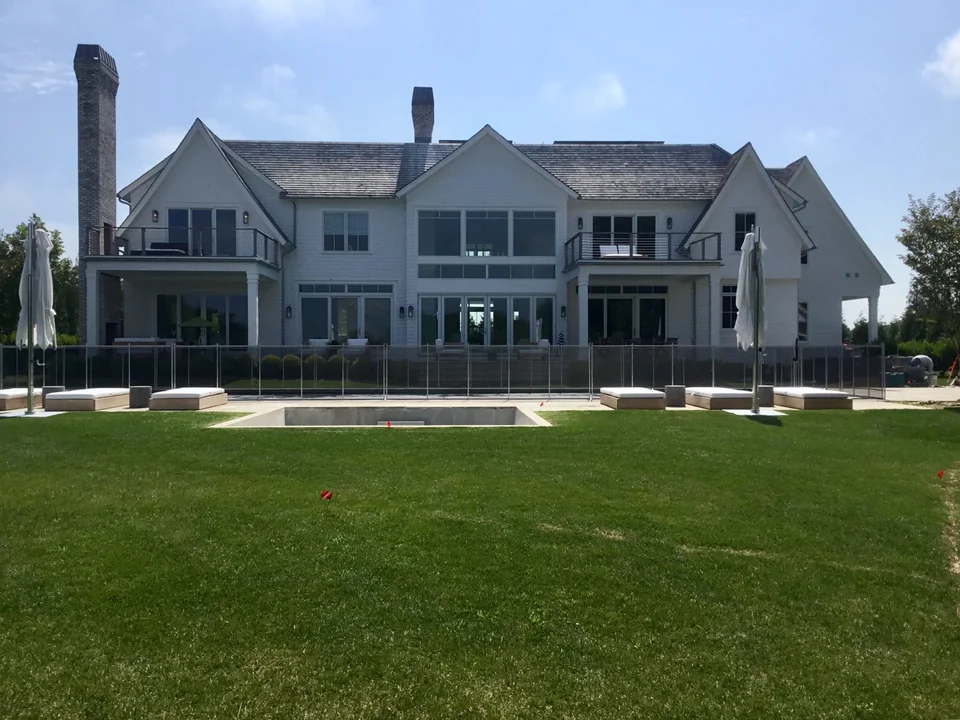 4' Guardian Vanishing Pool Fence — Hayground, Southampton, NY